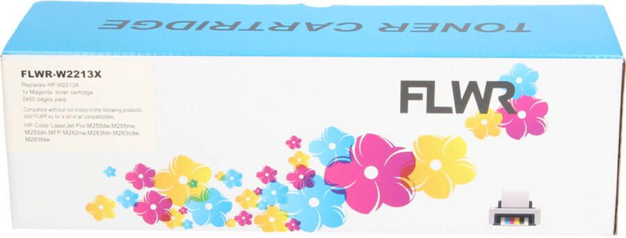 HP FLWR 207X magenta toner