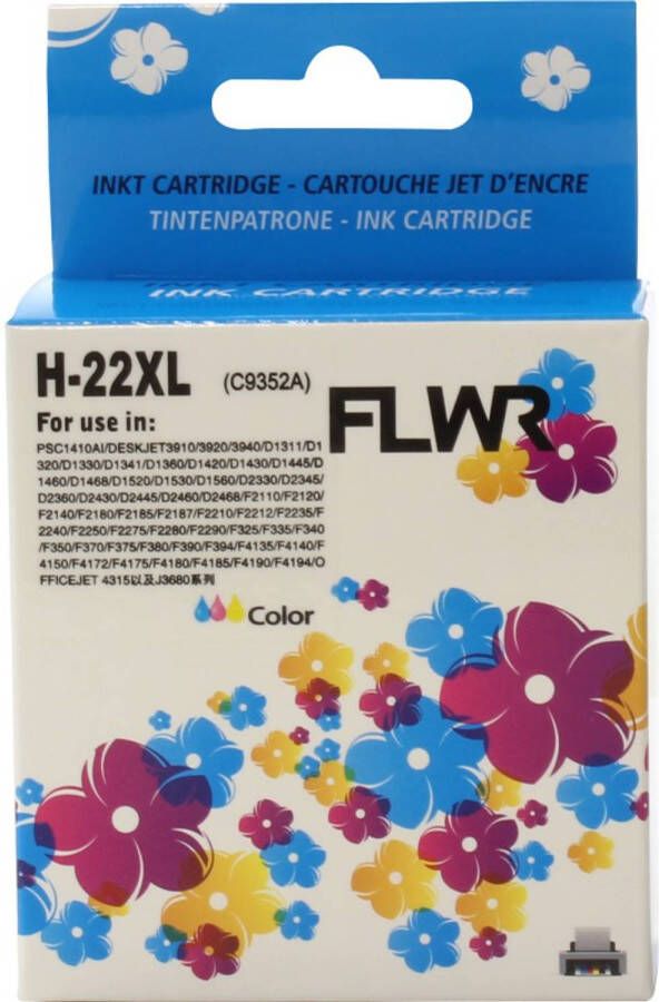 HP FLWR 22XL kleur Cartridge