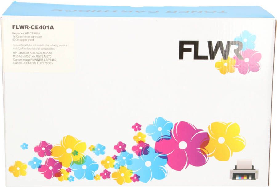 HP FLWR 507A cyaan toner