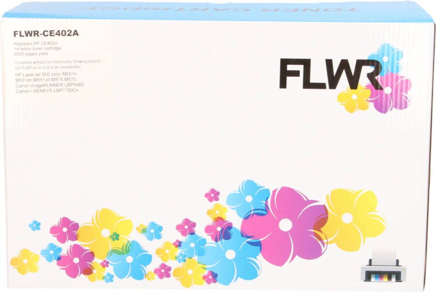 HP FLWR 507A geel toner