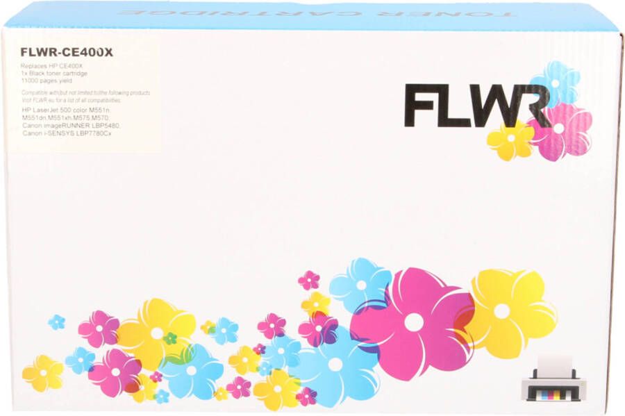 HP FLWR 507X zwart toner