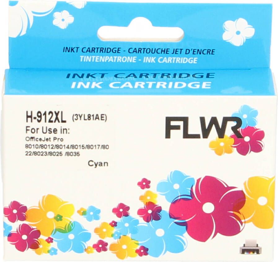 HP FLWR 912XL cyaan cartridge