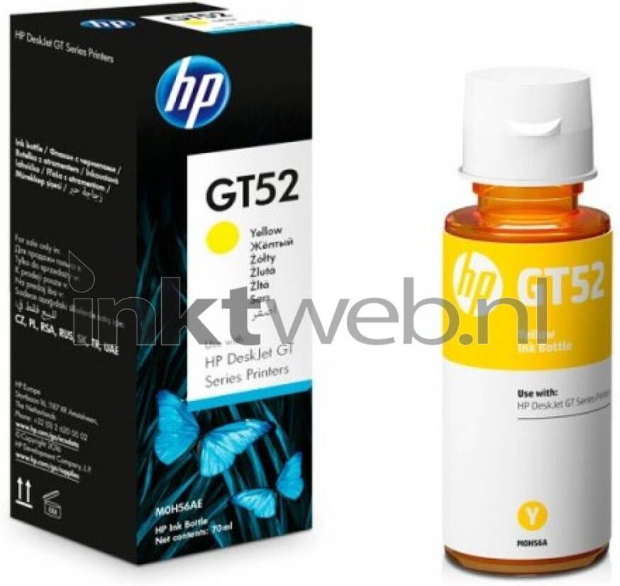 HP GT52 geel cartridge