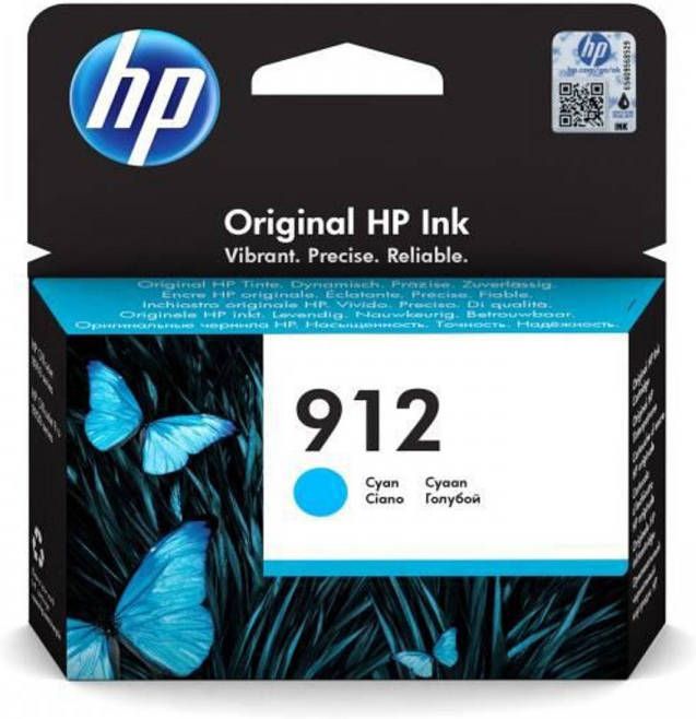 HP Inkjet cartridge 912 Cyaan Inkjet 315 pagina&apos;s