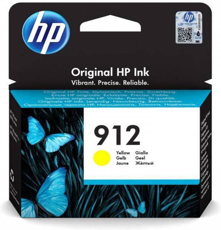 HP Inkjet cartridge 912 Geel Inkjet 315 pagina&apos;s