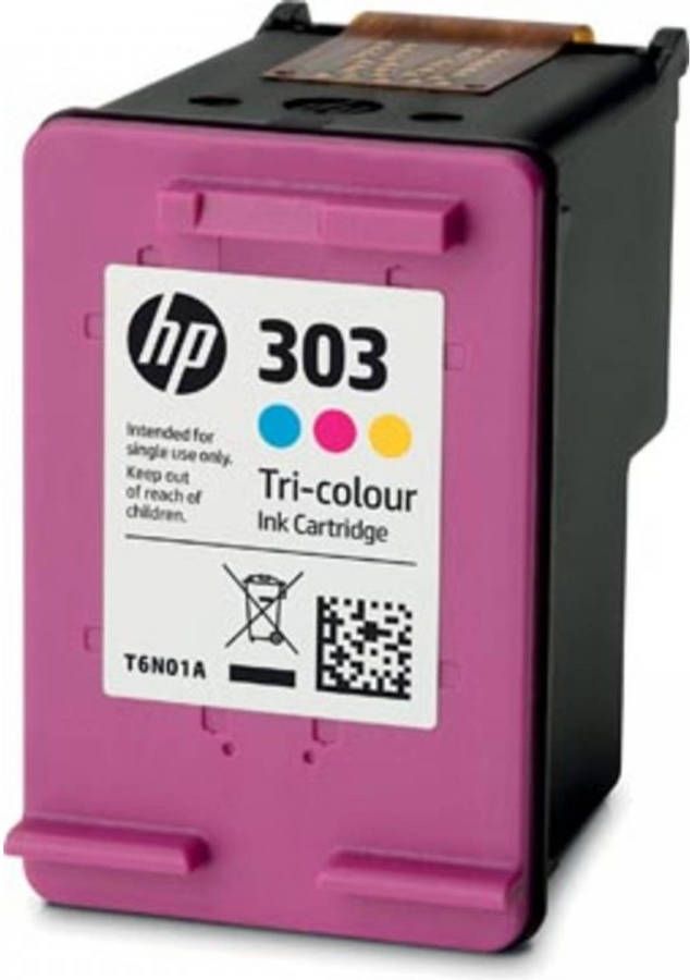 HP inktcartridge 303 3 kleuren 165 pagina&apos;s OEM: T6N01AE