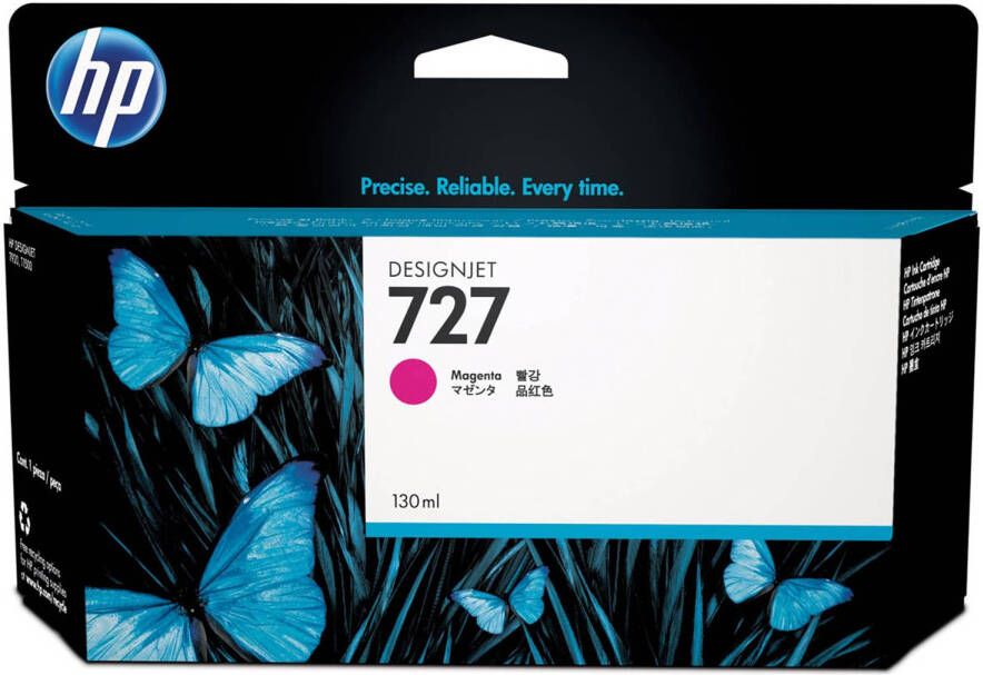 HP inktcartridge 727 130 ml OEM B3P20A magenta