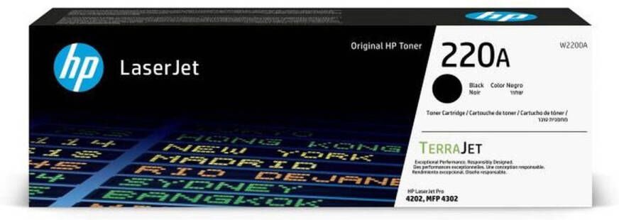 HP 220A zwart toner