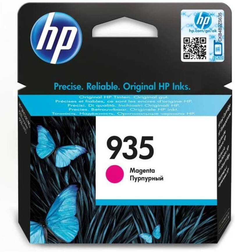 HP Originele 935 magenta inktcartridge voor OfficeJet 6230 6820 6830 (C2P21AE)