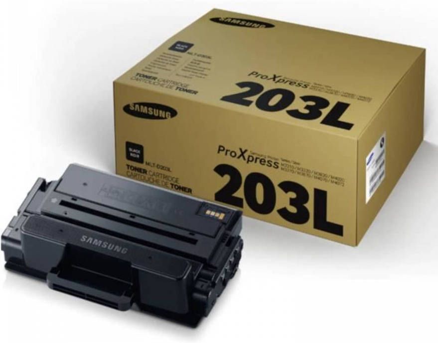 HP Samsung MLT-D203L high-capacity zwarte tonercartridge (SU897A) voor M3320 M3370 M3820 M3870 M4020 M4070