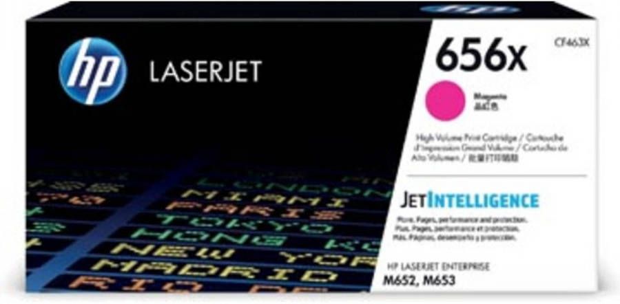 HP toner 656X magenta 22.000 pagina&apos;s OEM: CF463X