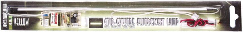 HQ-Power GELE KOUDE-KATHODE FLUORESCENTIELAMP + VOEDING 30cm (BLISTER)