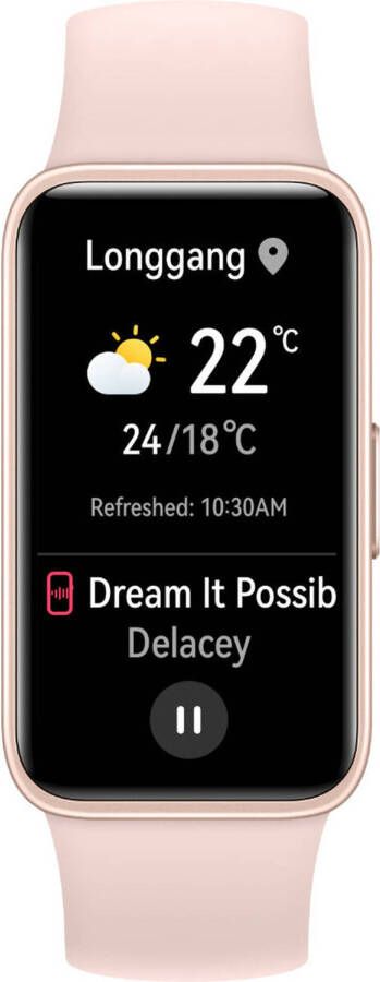 Huawei Smartwatch Band 8 1 47 Roze Zwart Roségoud