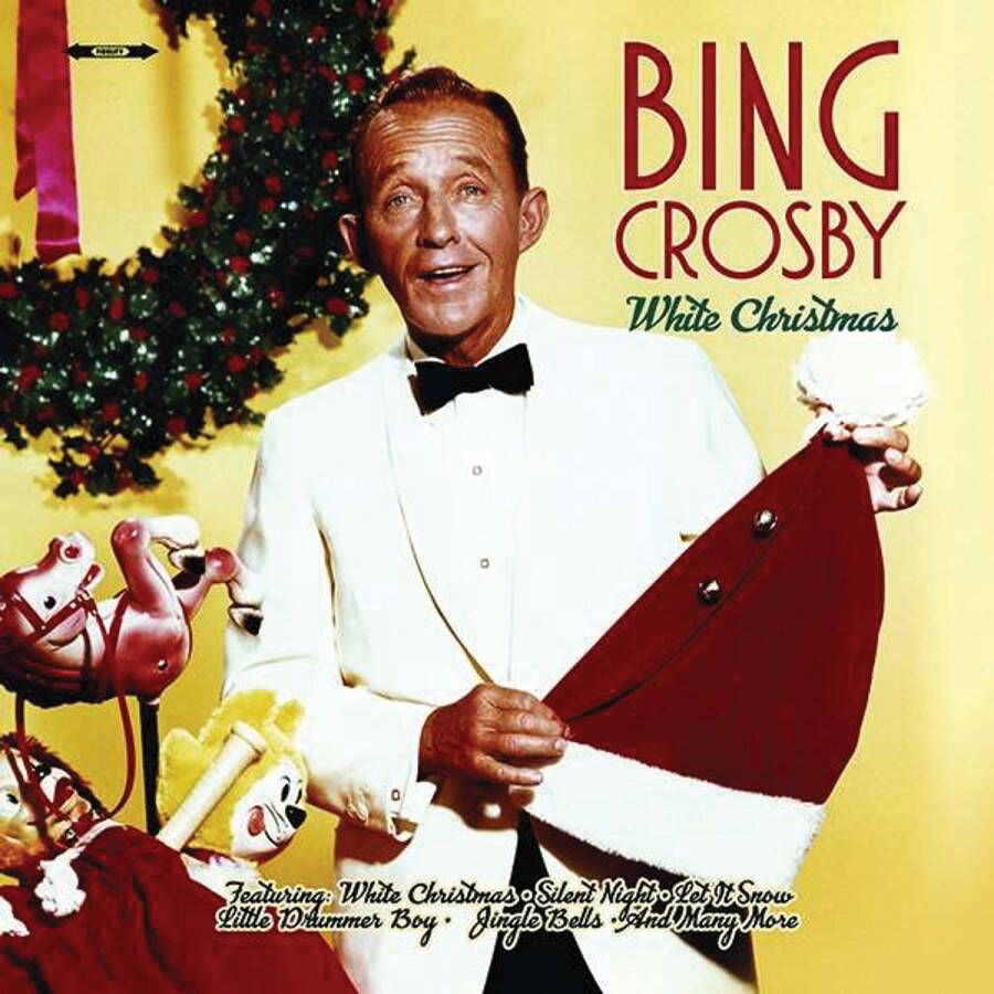 Merkloos Bing Crosby White Christmas LP