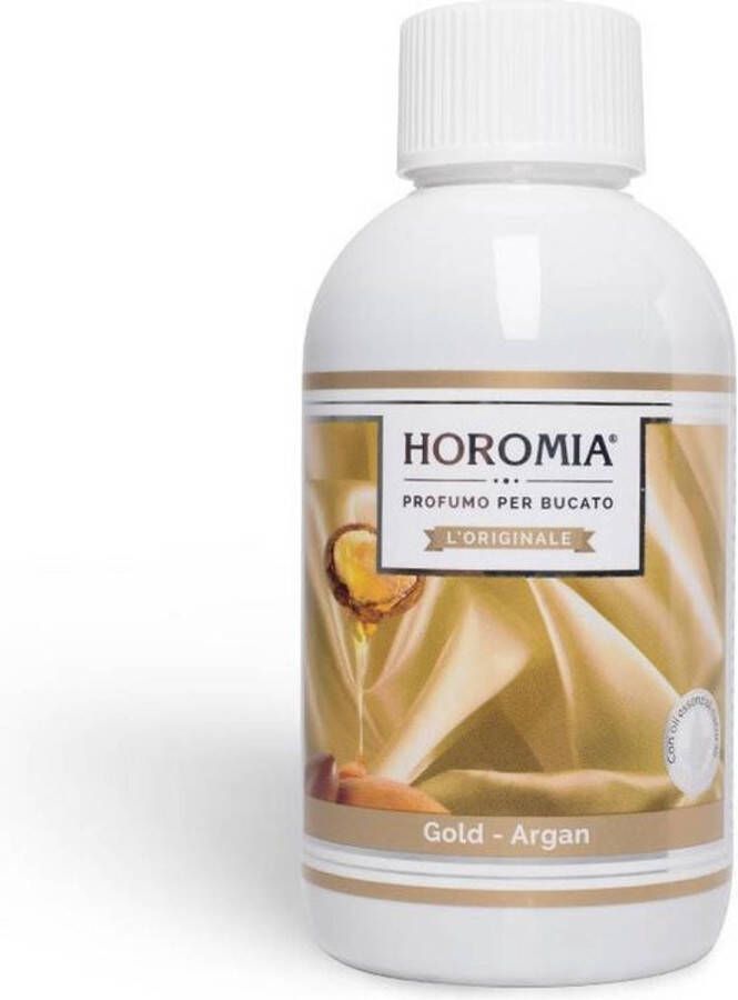 Merkloos Wasparfum Gold Argan 500ml Horomia