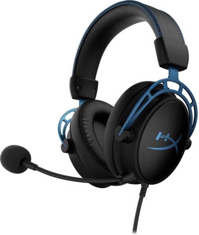 HyperX Bedrade gamingheadset Cloud Alpha S voor pc en console zwart blauw