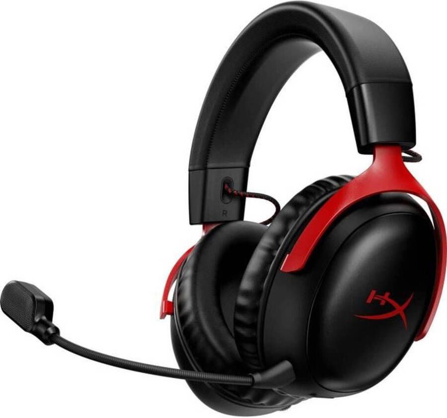 HyperX Cloud III Wireless Gaming Headset Zwart Rood | Gaming Headsets | Computer&IT Gaming | 0197029611734