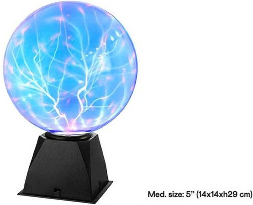 I-Total Plasma ball iTotal 14 x 14 x 29 cm Blauw Multicolour