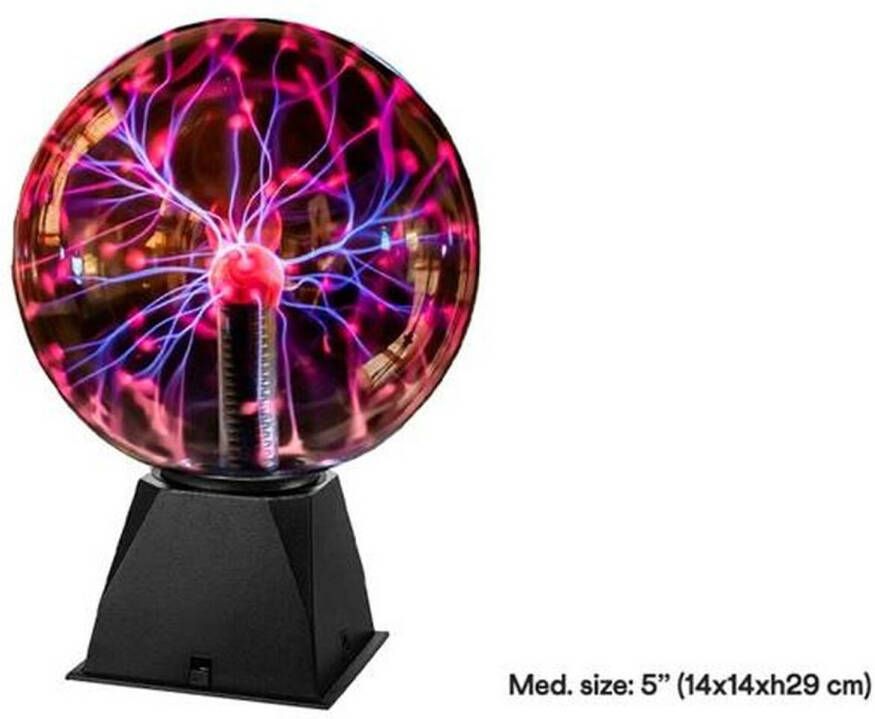 I-Total Plasma ball iTotal 14 x 14 x 29 cm Roze Multicolour