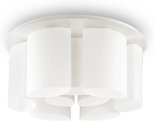 Ideal Lux Almond Plafondlamp Metaal E27 Wit