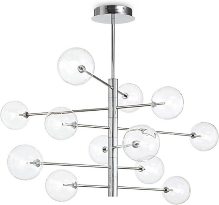 Ideal Lux Equinoxe Hanglamp Metaal G4 Chroom