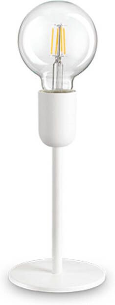 Ideal Lux Microphone Witte Tafellamp Strak En Minimalistisch Design E27 Fitting