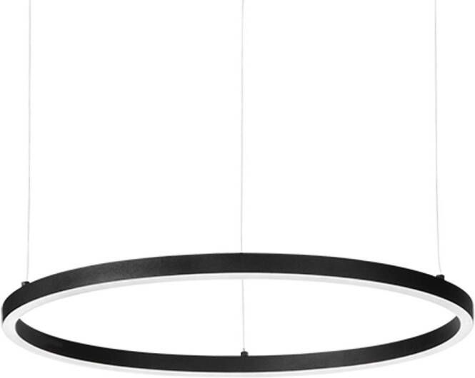 Ideal Lux Oracle Slim Hanglamp Aluminium Led Zwart