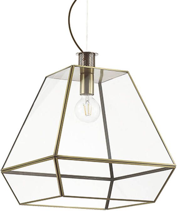 Ideal Lux Orangerie Hanglamp Metaal E27 Zwart