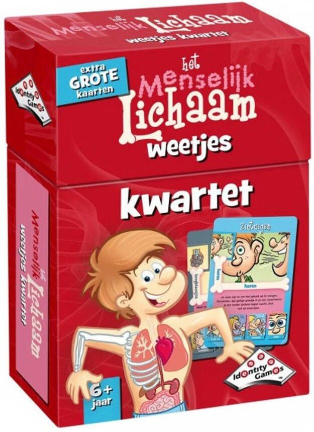 Identity Games Kwartet Menselijk Lichaam