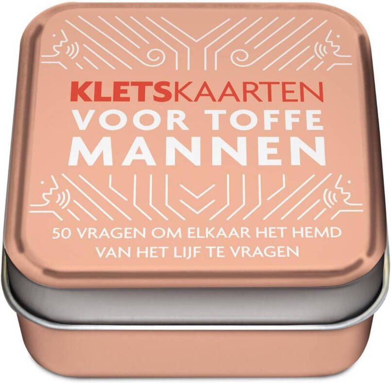 Image Books Blik: Kletspraat voor toffe mannen.