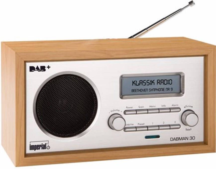 Imperial DAB radio DABMAN 30 (Hout)