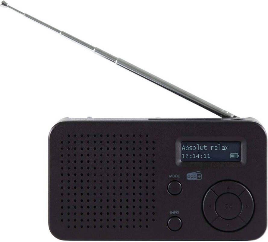 Imperial Nedis DAB+ Radio 22-128-00 Zwart