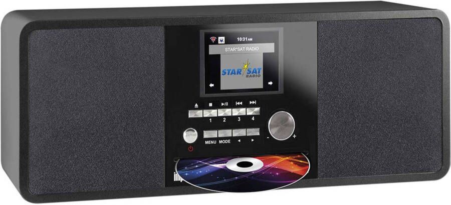 IMPERIAL by TELESTAR Digitale radio (DAB+) DABMAN i200 CD met cd-speler (stereogeluid fm wifi)