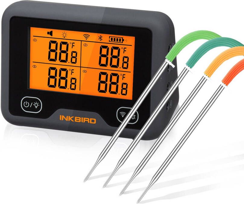 Inkbird Bluetooth + WiFi Thermometer IBBQ-4BW