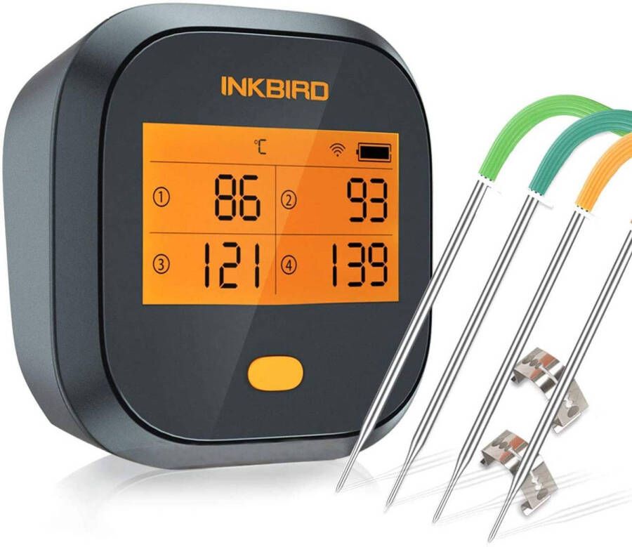 Inkbird WiFi Thermometer IBBQ-4T
