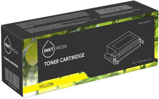 Inktmedia Laser Toner Geschikt voor HP 415A 415X (W2032X W2032A) toner geel hoge capaciteit