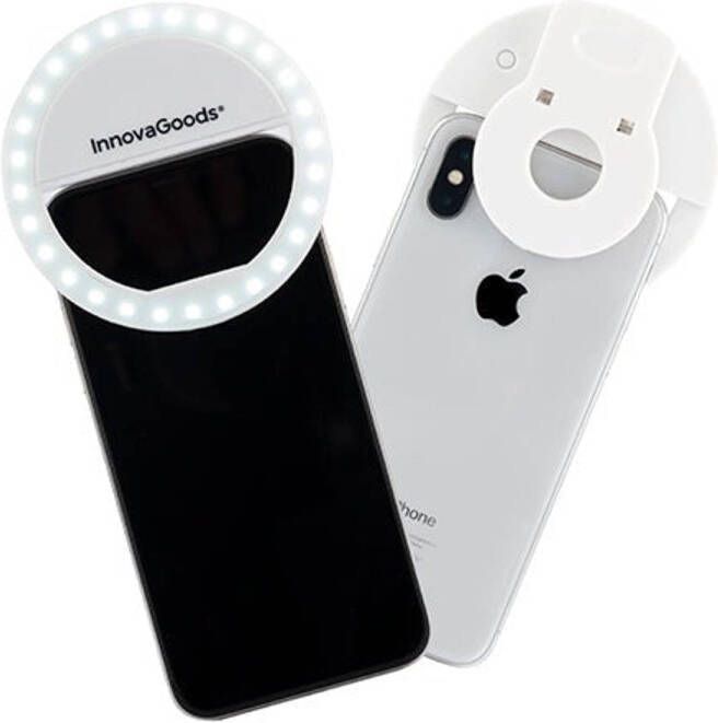 Innovagoods Oplaadbaar Selfie ringlampje Instahoop
