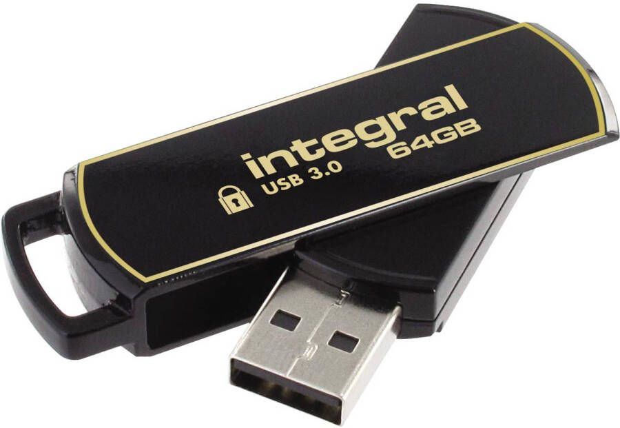 Integral 360 Secure USB 3.0 stick 64 GB