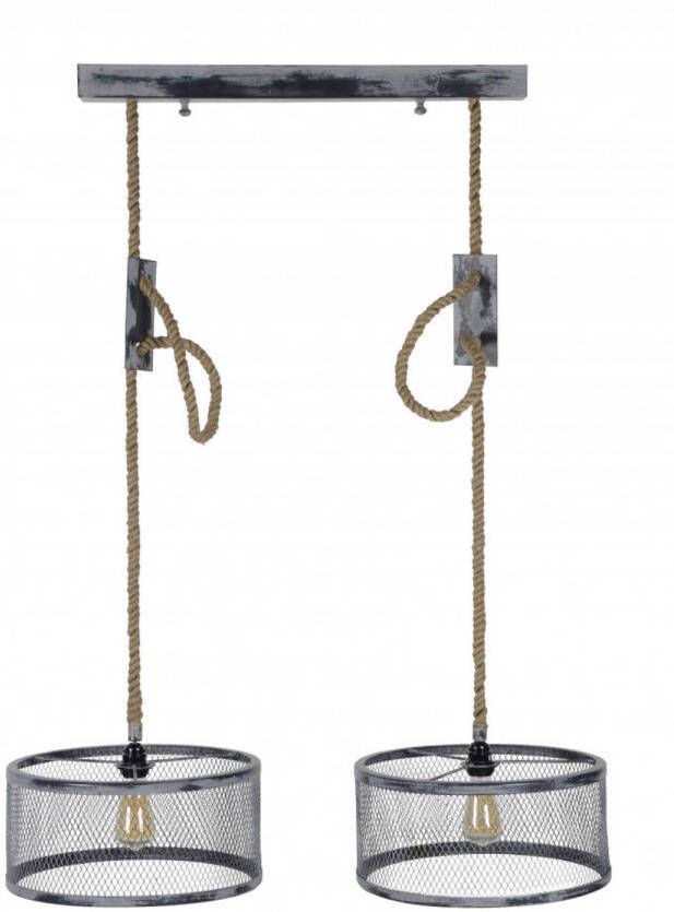 Intens Wonen AnLi-Style Hanglamp Ziggy 2 x 40 cm Ø
