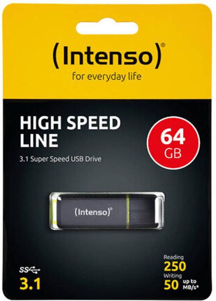 Intenso High Speed Line 64GB USB Stick 3.1