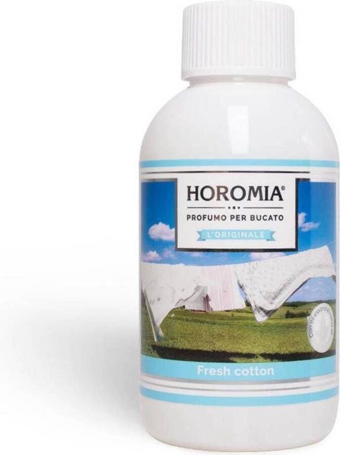 Merkloos Wasparfum Fresh Cotton 250ml Horomia