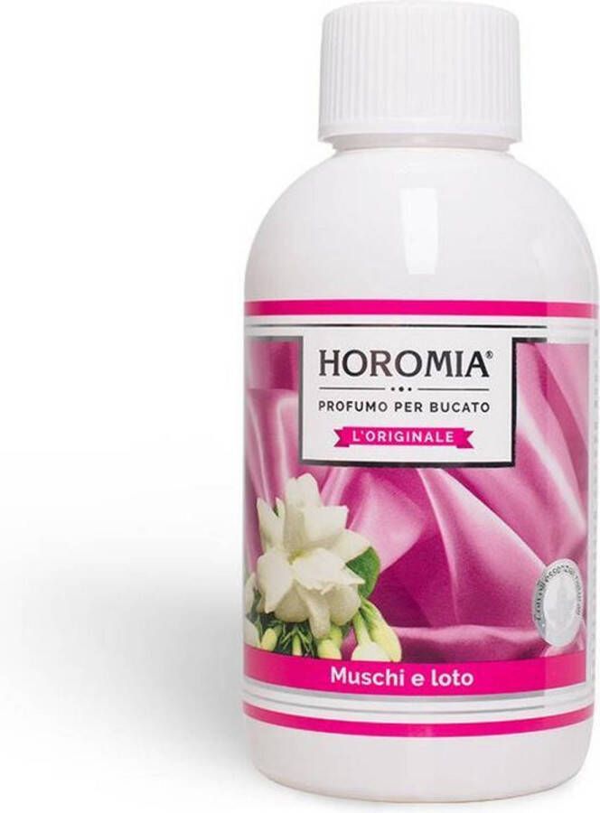 Merkloos Wasparfum Muschi e Loto 500ml Horomia