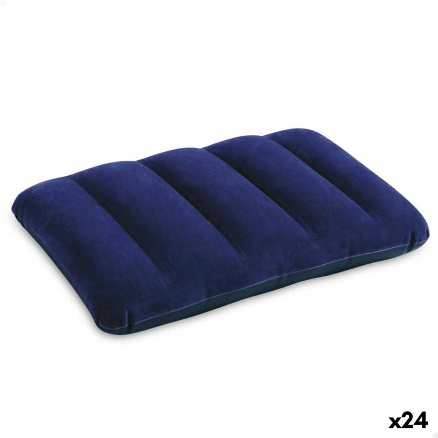 Intex Kussen Downy Pillow Opblaasbaar Blauw 43 x 9 x 28 cm (24 Stuks)