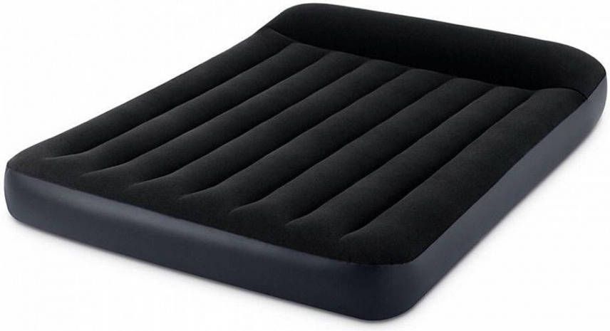 Intex Luchtbed Pillow Rest Twijfelaar 137 Cm Donkerblauw