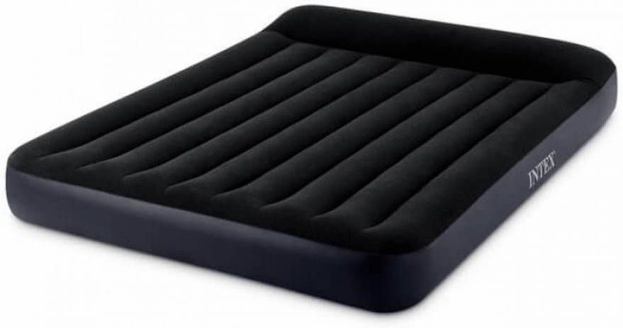 Intex Luchtbed Pillow Rest Tweepersoons 152 Cm Donkerblauw