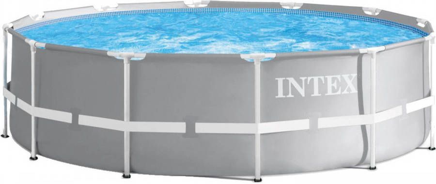 Intex Opzetzwembad Met Pomp 26716gn Prism 366 X 99 Cm Grijs