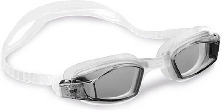Intex zwembril Freestyle junior 14 x 5 cm PVC zwart