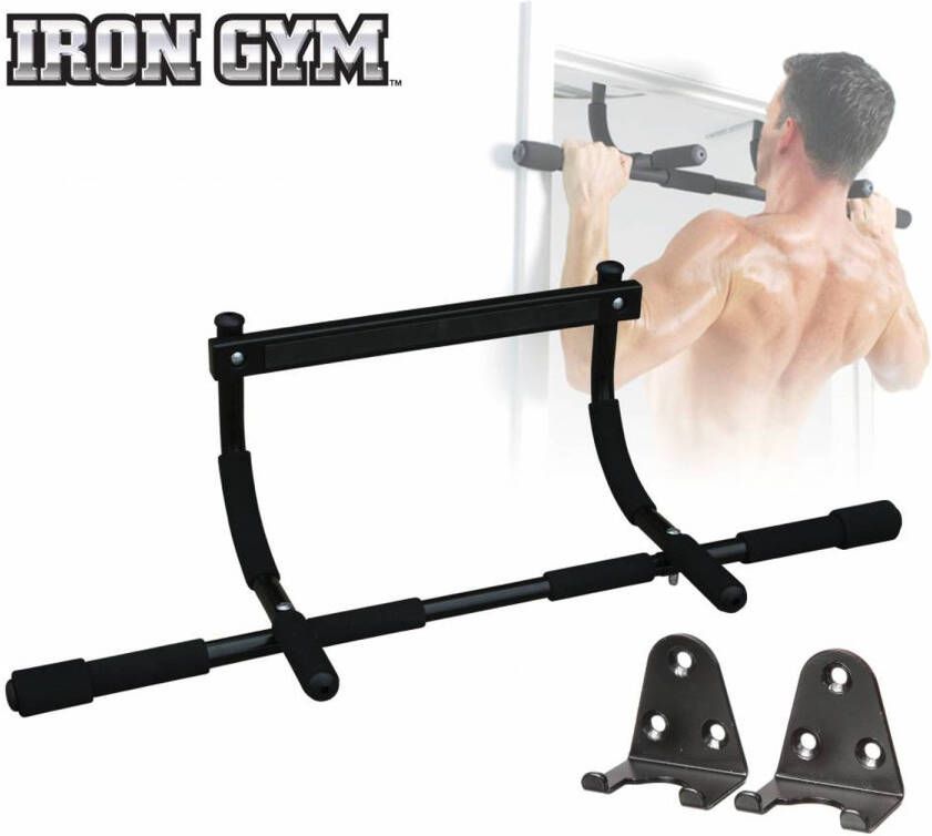 Iron Gym Deurtrainer optrekstang buikspiertrainer Pull Up Bar