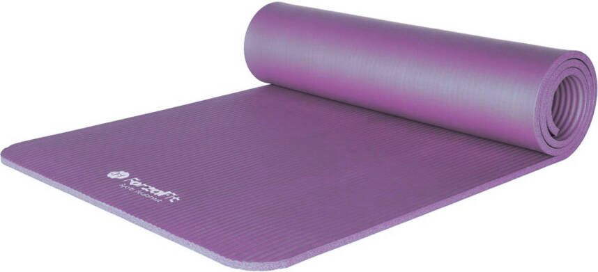 IVOL ForzaFit yoga mat met draagriem Extra dik 12 mm Paars