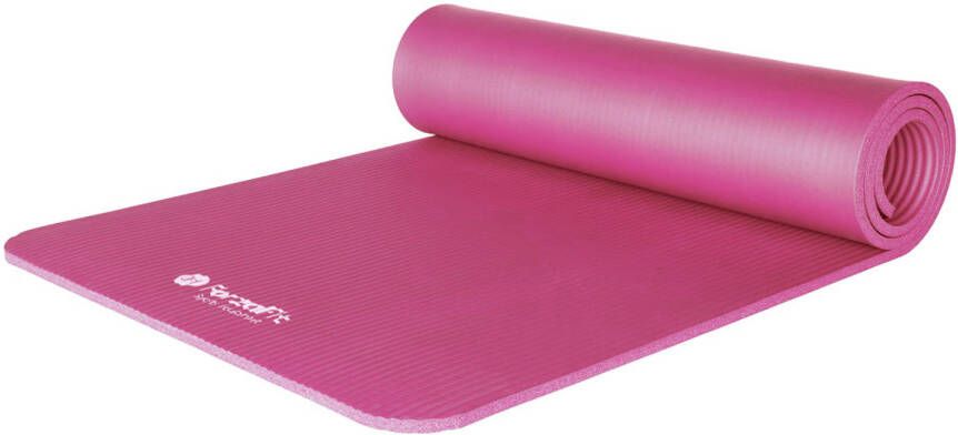 IVOL ForzaFit yoga mat met draagriem Extra dik 12 mm Roze